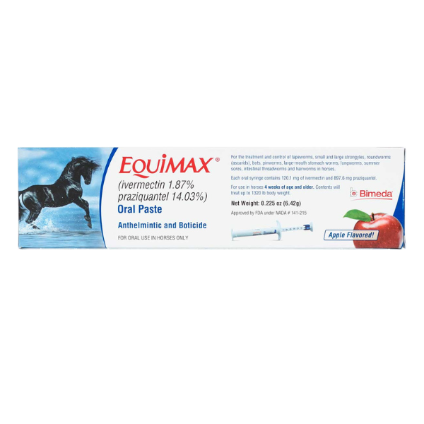 Equimax Paste Horse Dewormer - Johnson Feed Company