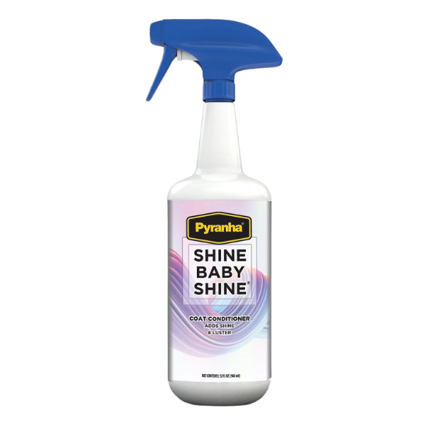 Pyranha Shine Baby Shine Horse Coat Conditioner Spray - Johnson Feed ...